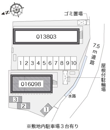 レオパレスアルシオネⅡ【16098】の物件外観写真